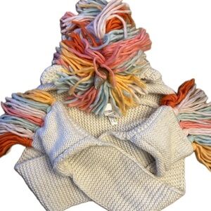 Knit Unicorn Hat Scarf